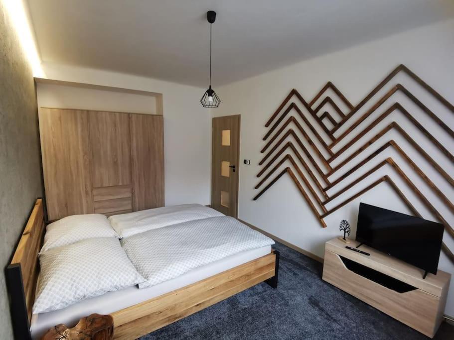 Apartman Bila Voda Červená Voda Extérieur photo