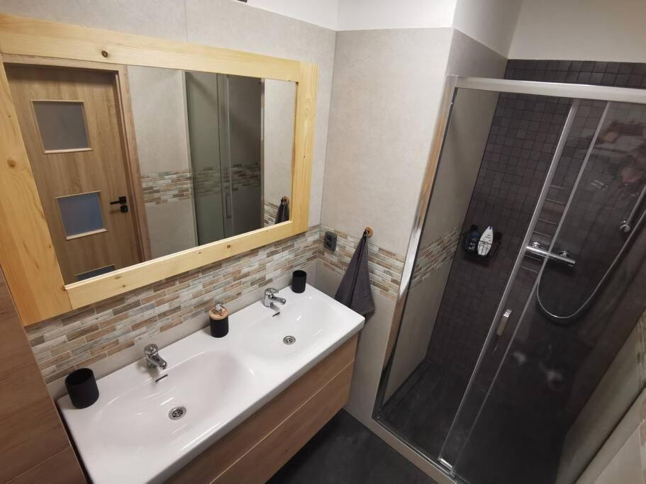 Apartman Bila Voda Červená Voda Extérieur photo